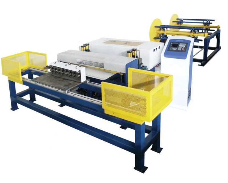 PCL control auto line duct manufacturing machine , TDF duct forming line