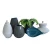 Import Personalized cheap wholesale black colored large floor ceramic home goods vases from China