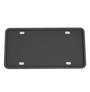 Personalized Flawless Silicone License Plate Frame