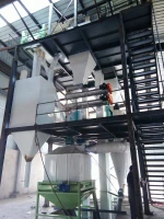 Pigeon feed pellet production line , expansion 1-8 T/H livestock cooked goose feed processing plant With boiler