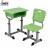 Import Plastic colorful elementary school desk and chair from China