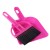 plastic desk cleaning set mini desktop keyboard cleaning brush with a small broom dustpan