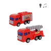 Plastic Electric Rescue Vehicle Toy Fire FightingTruck Toy with 3D lights Music