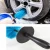Plastic handle Car tyre cleaning brush car wheel rims wash brush
