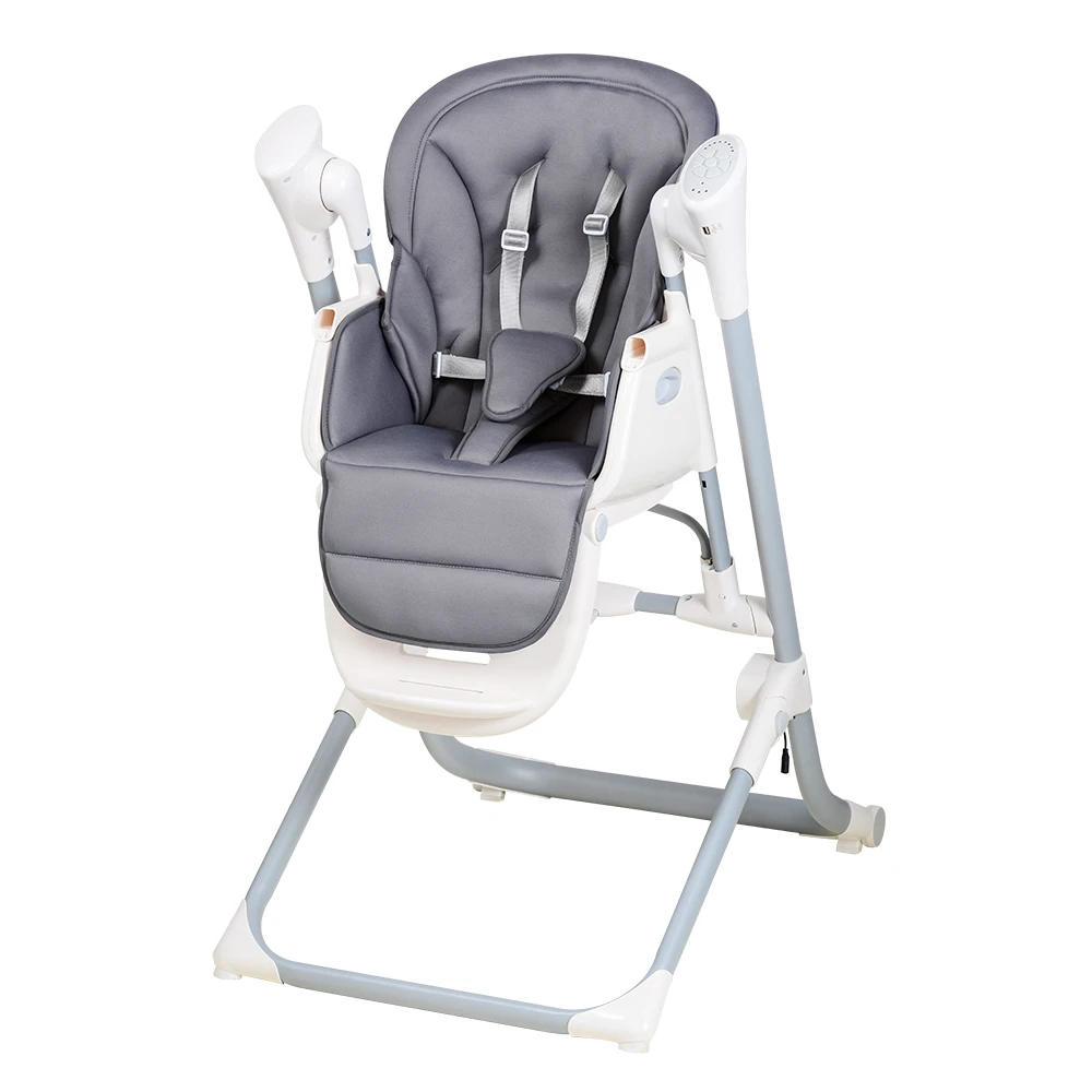 plastic nursing multifunction baby high chair with baby swing(TY838)