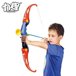Plastic Shooting Game Archery Bow Kids Set Toy Bow And Arrow