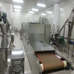 PLC Control Tunnel Microwave Pet Food Drying/Sterilizing Equipment