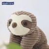 Plush lavender bear peiguin animal toy with stuffing inside custom plush toy