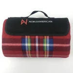 polar fleece waterproof beach camping mat, picnic blanket