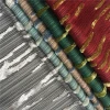 Popular rayon jacquard velvet upholstery fabric
