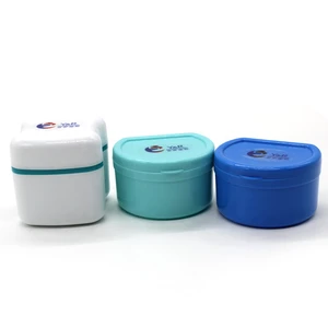 Portable denture bath box of factory direct supply
