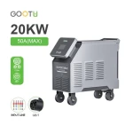 Portable Electric Car Charger 50A 20Kw Gb/T Dc Fast Charger Movable Ev Charger Station Gbt With Dc Charging Input Voltage 220V