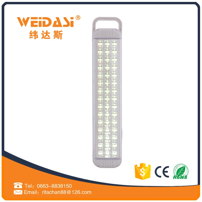 portable lighting energy saving abs rechargeable emergency led lights