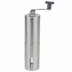 Portable Mini Manual Stainless Stainle Ceramic Coffee Burr Grinder for Travel Camp Hiking