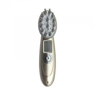 Portable skin care beauty equipment Laser Vibrating Scalp Hair Growth Treatment Comb