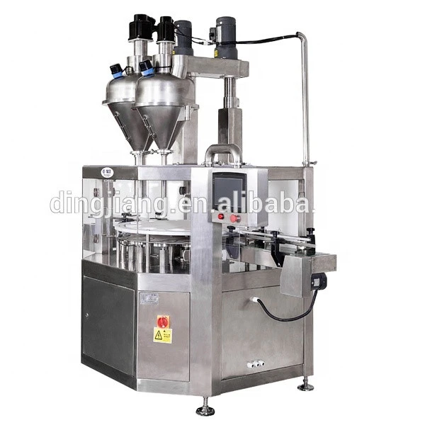 Positioning accuracy automatic 500g 1000g food additives toner powder bottle filling machine in stock