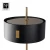 Import Post modern creative fashion adjustable drop brass arc floor lamp from China