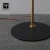 Import Post modern creative fashion adjustable drop brass arc floor lamp from China