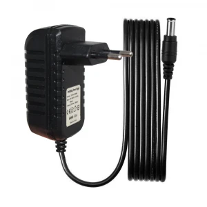 Power Adapter 12Vdc 2A Europe Standard CE RoHs Full Certificated 1meter Cable  5.5mm Jack 12V 24W LED DC Power Adapter