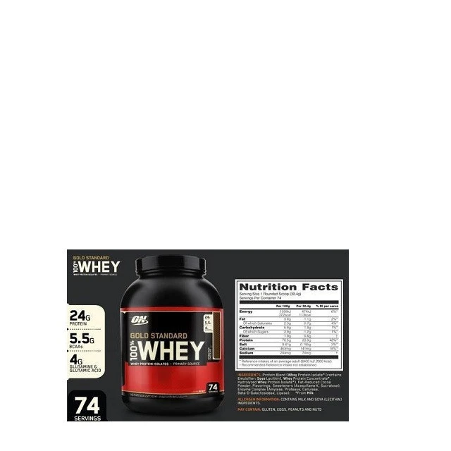 Premium Optimum Nutrition Whey Protein 100% Gold Standard For Sale.