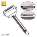 Premium Ultra Sharp Stainless Steel Julienne Peeler & Vegetable Peeler with tube handle