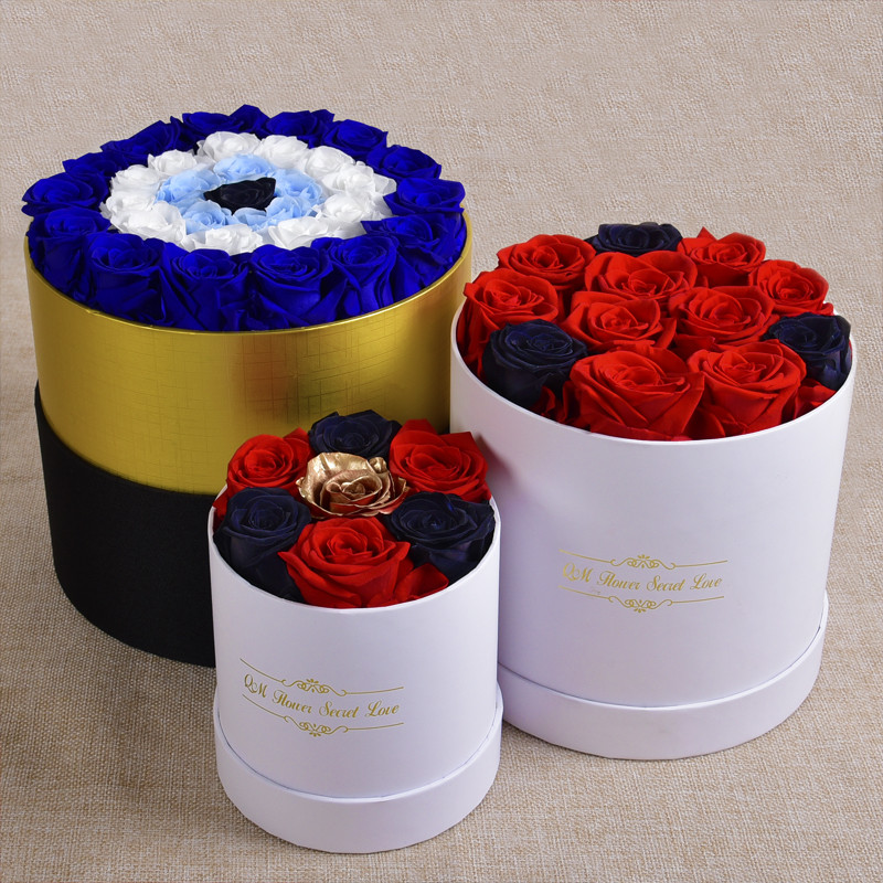 Reliable Roses Buy Preserved Eternal Real Handmade Roses 5-6cm Long Lasting Eternal ...