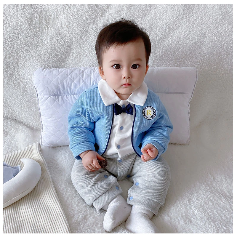 pretty design baby boys rompers kids clothing baby boy clothes Factory Supplying