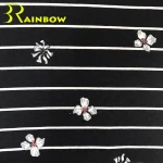 Printed 95%Viscose 5%Spandex Lycra 4 Way Stretch Fabric