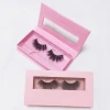 Private label magnetic eyelashes box packaging luxury eyelash packaging box case eyelash vendor customized boxes pink