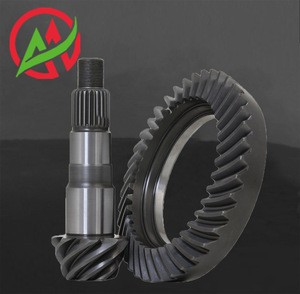 Professional gear set manufacturer Customized  Ratio Differential Ring and gear set