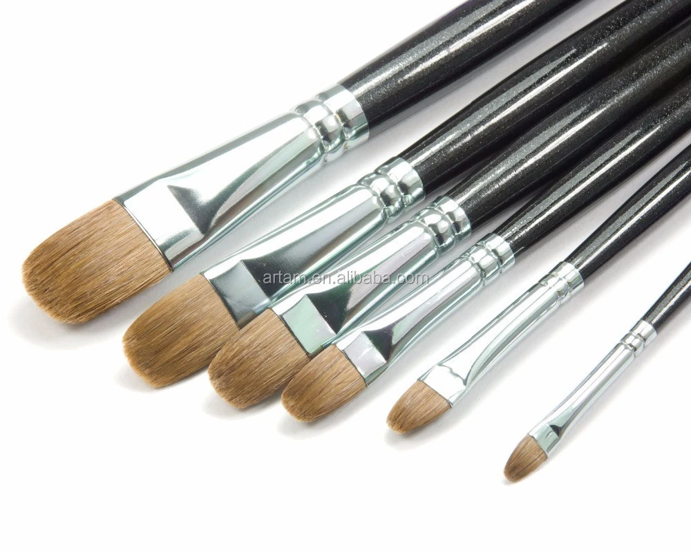 Professional Paint Art Brushes &amp; Watercolor and Oil brushes Brushes with animal hair or nylon hair