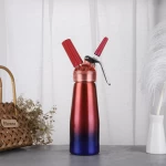 Professional Whipped Cream Dispenser Aluminium Cream whipper chargers polychrome espresso coffee machine