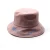 Import Promote Custom  Logo Lady Pink Cotton Custom Bucket Hat from China