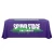 Import promotion party 4ft 5ft 6ft 8ft table runner throw custom event trade show draped tablecloth from China