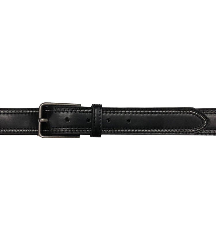 PU leather men belt simple style belt