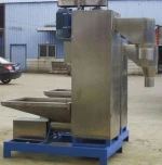 PVC flakes plastic centrifugal drying machine