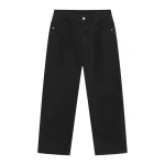 Quality Cotton Unwash Original Raw Denim Selvedge Jeans No Logo Japanese Style For Men and Women Vintage Custom Jeans