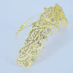 Queen Head Jewelry Girl Wholesale Tiara Rhinestone Hair ballet accessories big Round wedding shining Bridal crystal gold  crown