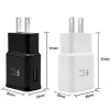 Quick Charger USB power 5V 2A / 9V 1.67A EU US Plug Travel Wall Charger with Micro USB Data Cable For iPhone/SamSung