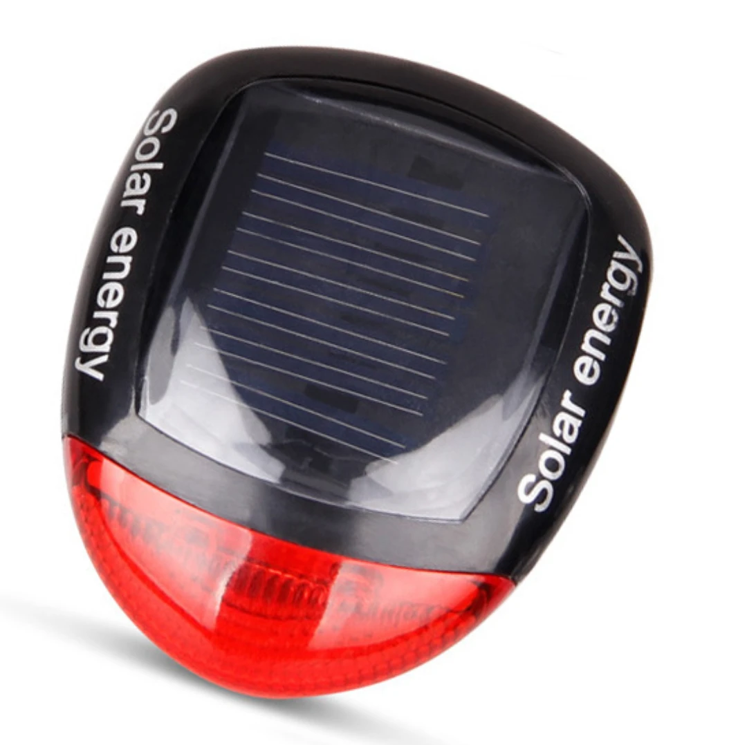 R Super Bright Solar Energy Bicycle Tail light Rechargeable Led Bicycle Light