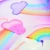 Import Rainbow Bath Bombs Gift Box Cloud Shaped Bath Bombs Set Handmade Fizzies For Women Spa Non-toxic Kids Safe from China