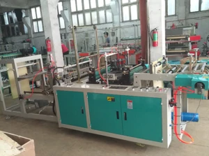 RB-1000 HDPE LDPE PE Biodegradable Cloth Patch Carry paper Polythene Garbage T-Shirt Shopping Plastic Bag Making Machine Price