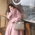 Import Real Fox Fur Collar Double Face Cashmere Wool Women Coat Winter Fashion Cashmere Coat Women from China