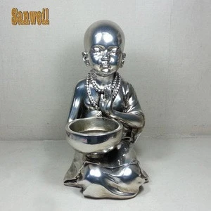 Resin Silver Plating Art Religious Craft