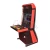 Retro upright coin operated classic video arcade game