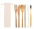 Import Reusable Bamboo Travel Cutlery set/Utensil Set with Carrying Case/camping bamboo spoon fork knife from China