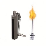 reusable match flame lighter ,h0tpc windproof lighter