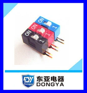 Right Angle Type Dip Switch 8 Pin Switch