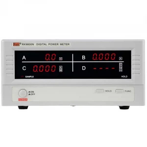 RK9800N ac dc digital rf power meter lcd price 0-600V 20A 12KW