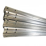 road traffic safe crash barrier 550g zine coated galvanized steel corrugated w beam guardrail for highway